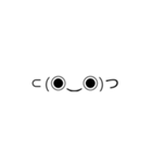 文字無し絵文字スタンプ。（個別スタンプ：11）
