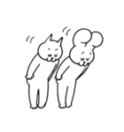 ふあんちゃんとげんきくん（個別スタンプ：4）