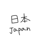 外国人が好きそうな漢字。（個別スタンプ：14）