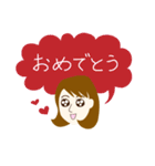 あんこ女子（個別スタンプ：10）