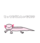 ウーパールーパーの優しいスタンプ（個別スタンプ：7）