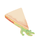 ごはんと生き物。（個別スタンプ：6）