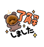 トイプーみんとのスタンプ（個別スタンプ：1）