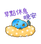 青い鳥めでたい✨年末年始✨台湾バージョン（個別スタンプ：6）