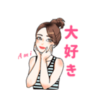 Re:REAL.Ami♡（個別スタンプ：4）