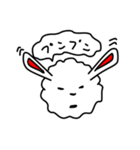 ゆるふわのモコモコ（個別スタンプ：7）