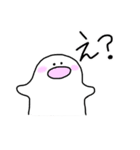 この世で暮らすおばけくん（個別スタンプ：34）