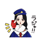 振り袖さん（個別スタンプ：2）