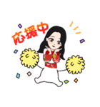 振り袖さん（個別スタンプ：11）