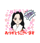 振り袖さん（個別スタンプ：27）