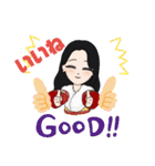 振り袖さん（個別スタンプ：33）