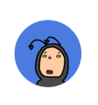 ごまニンニクの落書き。（個別スタンプ：1）