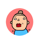 ごまニンニクの落書き。（個別スタンプ：3）