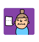 ごまニンニクの落書き。（個別スタンプ：7）