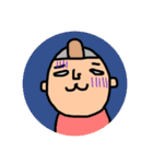 ごまニンニクの落書き。（個別スタンプ：9）