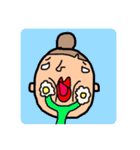 ごまニンニクの落書き。（個別スタンプ：26）