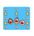 ごまニンニクの落書き。（個別スタンプ：28）