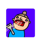 ごまニンニクの落書き。（個別スタンプ：39）