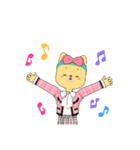 可愛いネコのアバタちゃん（個別スタンプ：15）