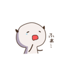 朝は、こう。（個別スタンプ：1）