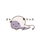 朝は、こう。（個別スタンプ：6）