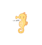 ゆる～い海の生き物たち（個別スタンプ：21）