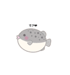 ゆる～い海の生き物たち（個別スタンプ：36）