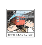 女子と鉄道（個別スタンプ：7）