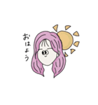 デイリーガールズ（個別スタンプ：9）