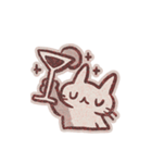悲しい飲酒泣き猫（個別スタンプ：2）