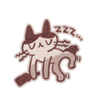 悲しい飲酒泣き猫（個別スタンプ：24）
