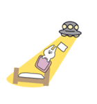 UFO usagi（個別スタンプ：1）