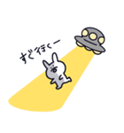 UFO usagi（個別スタンプ：3）