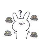 UFO usagi（個別スタンプ：9）