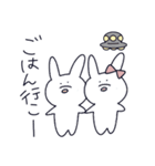 UFO usagi（個別スタンプ：29）