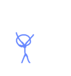シティちゃん棒人間LINEスタンプ（個別スタンプ：1）