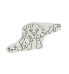 4さいがつくったヒーローのスタンプ（個別スタンプ：14）
