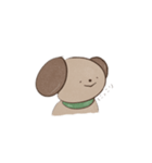 ゆるめのいぬ（個別スタンプ：3）