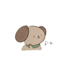 ゆるめのいぬ（個別スタンプ：5）