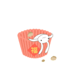 台湾版【春節】本音で生きるウサギ（個別スタンプ：12）