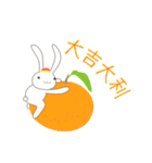 台湾版【春節】本音で生きるウサギ（個別スタンプ：14）