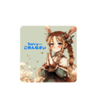 Rabbit Fairy ①（個別スタンプ：13）