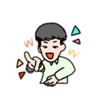 はっぴーせっと2022（個別スタンプ：3）