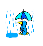 ペンギンのお天気（個別スタンプ：2）