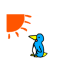 ペンギンのお天気（個別スタンプ：4）