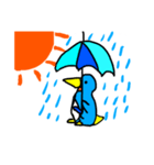 ペンギンのお天気（個別スタンプ：5）