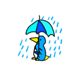 ペンギンのお天気（個別スタンプ：6）