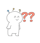 ニコニコしてるふざけた白いやつ（個別スタンプ：10）