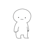 ニコニコしてるふざけた白いやつ（個別スタンプ：40）