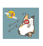 不思議なねこうさ？（個別スタンプ：6）